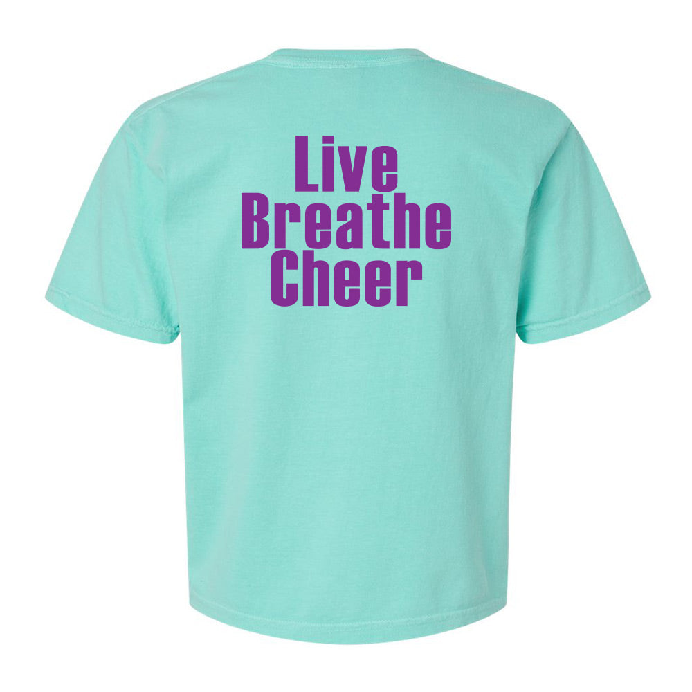 Eight Count Cheer Ladies' Heavyweight Boxy T-Shirt