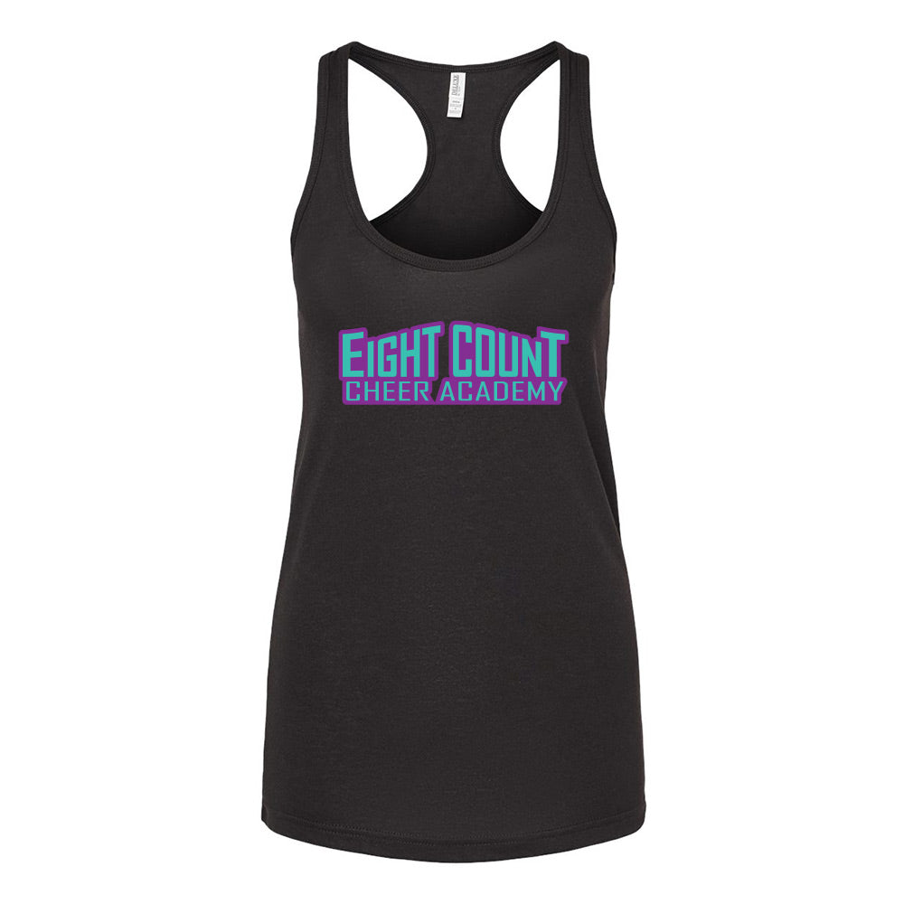 Eight Count Cheer Ladies' Racerback Blend Tank