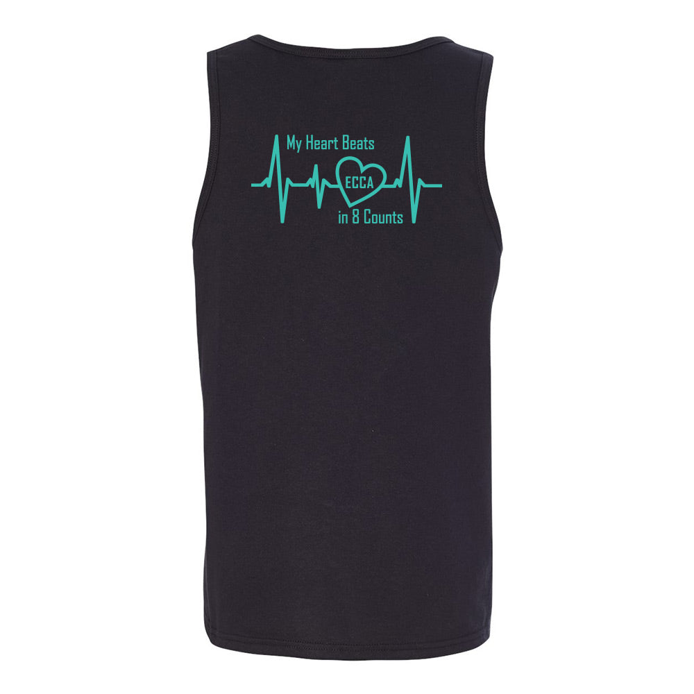 Eight Count Cheer Adult Heavy Cotton™ Tank Top