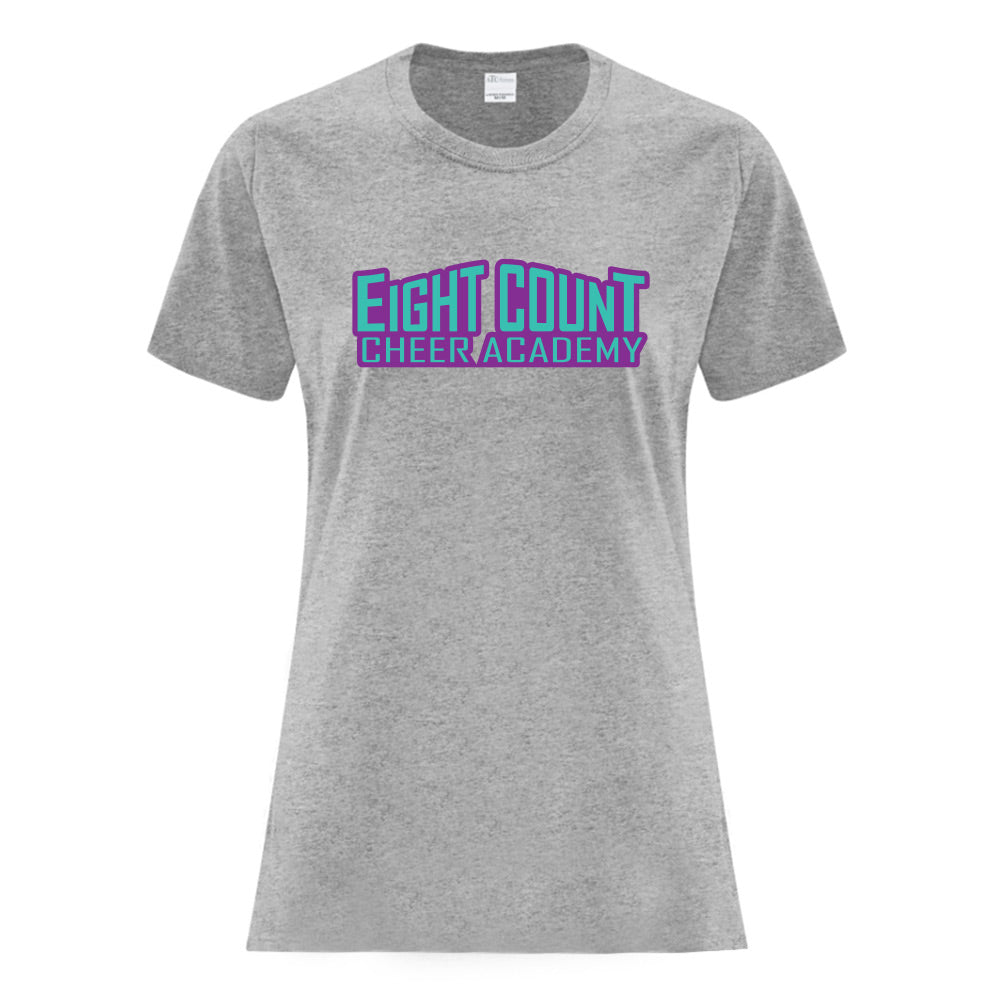 Eight Count Cheer Ladies' Cotton T-Shirt