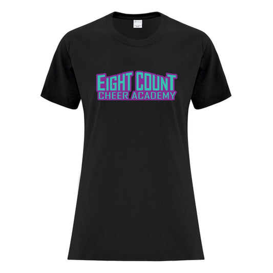 Eight Count Cheer Ladies' Cotton T-Shirt