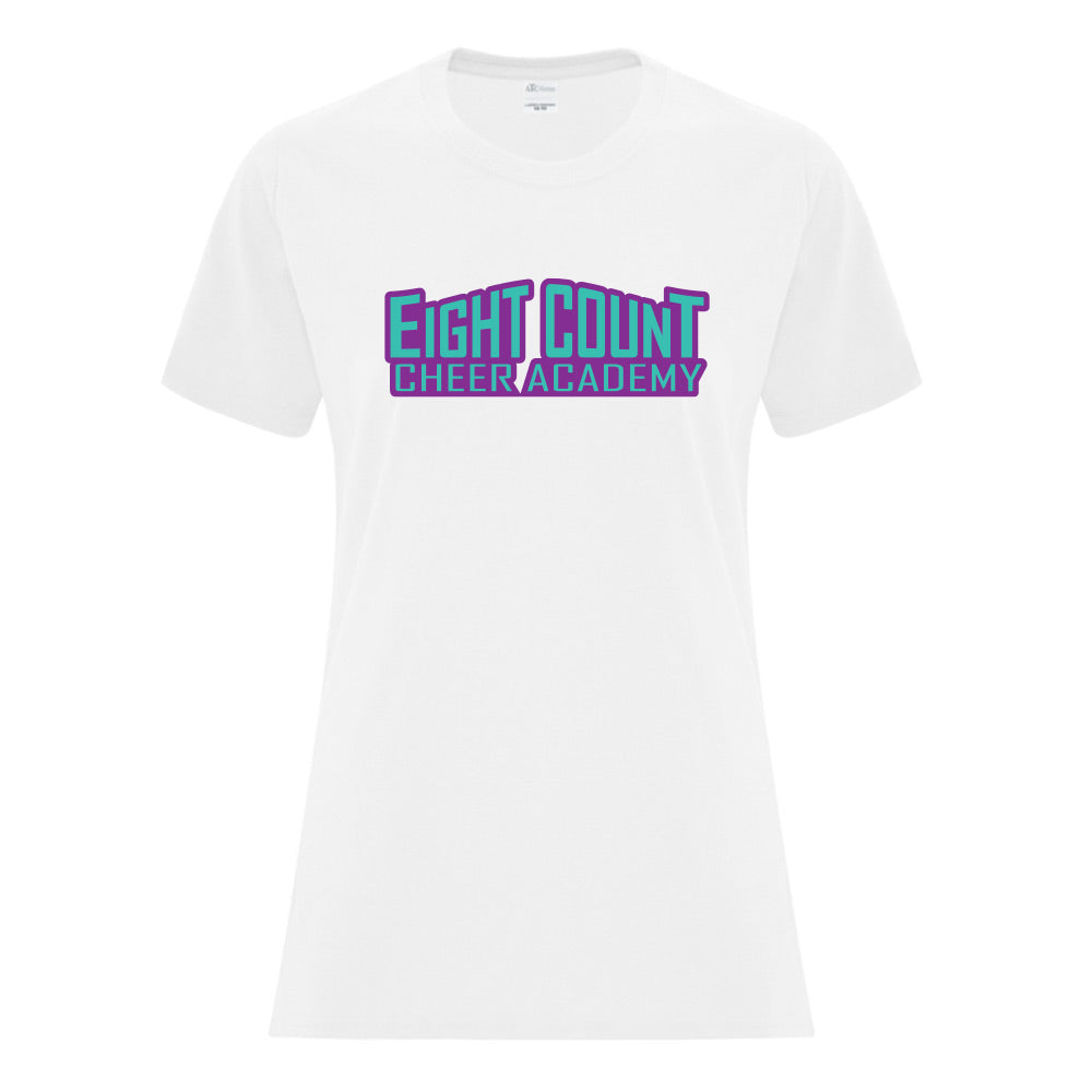 Eight Count Cheer Ladies' Cotton T-Shirt