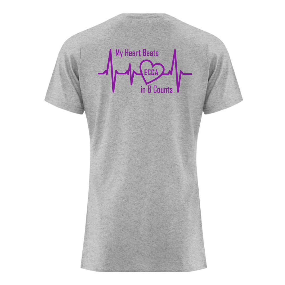 Eight Count Cheer Ladies' Cotton T-Shirt