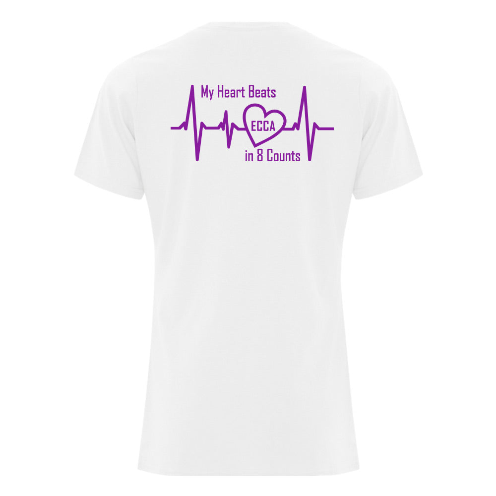 Eight Count Cheer Ladies' Cotton T-Shirt