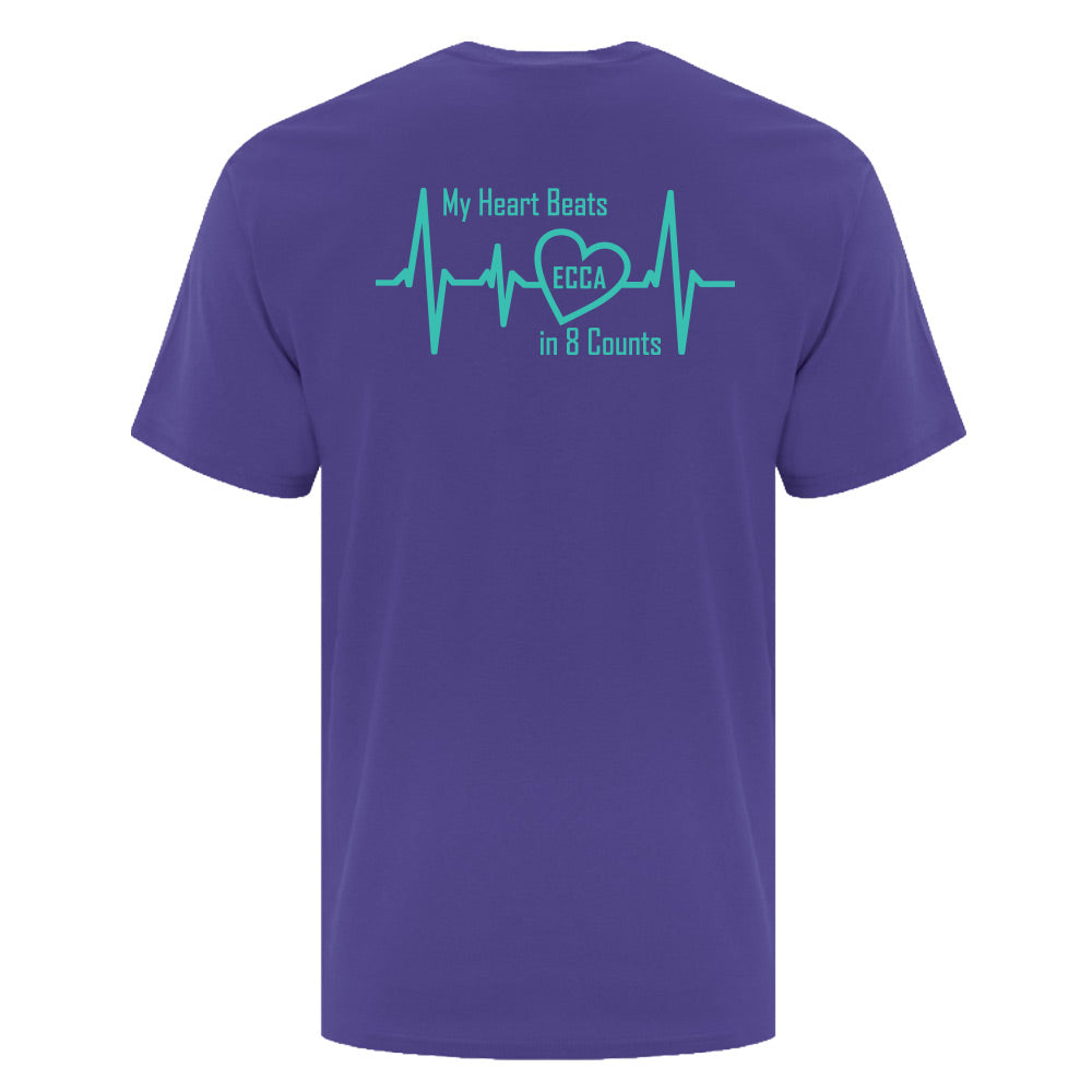 Eight Count Cheer Youth Cotton T-Shirt