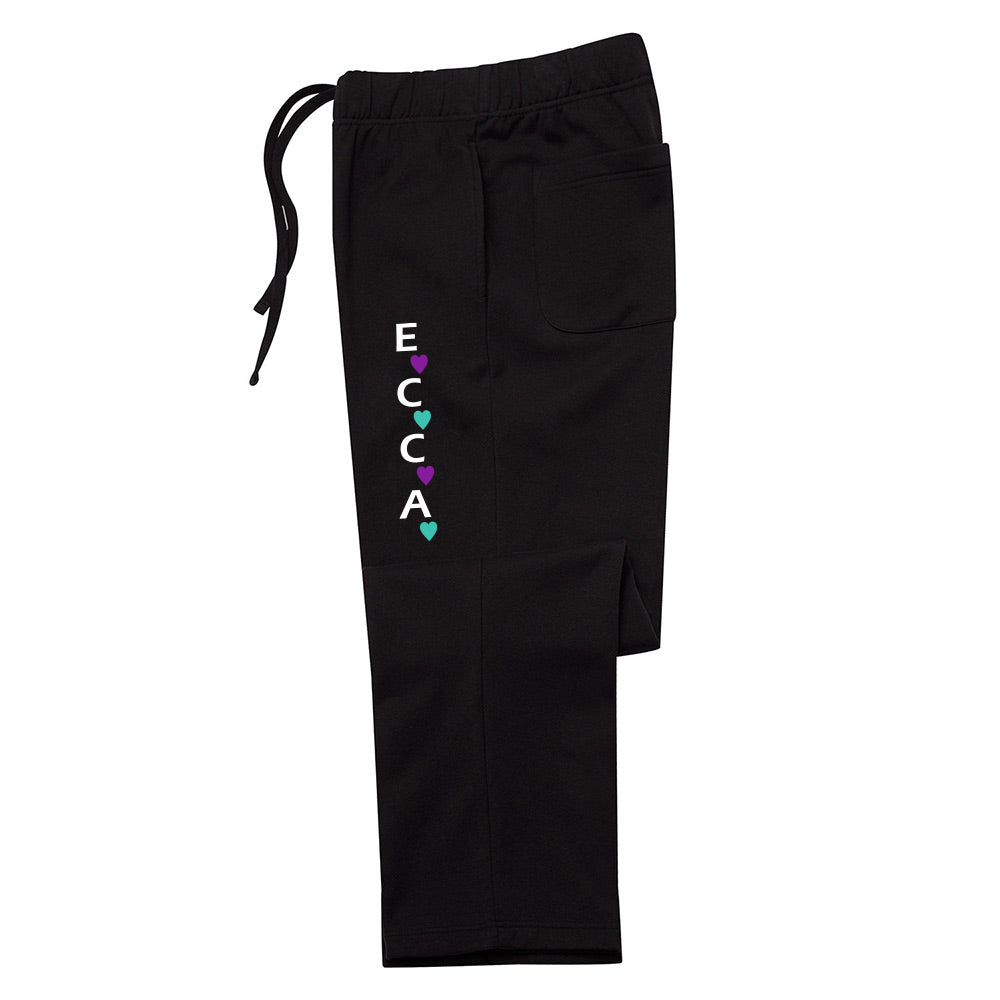 Eight Count Cheer Adult Open Bottom Sweatpants