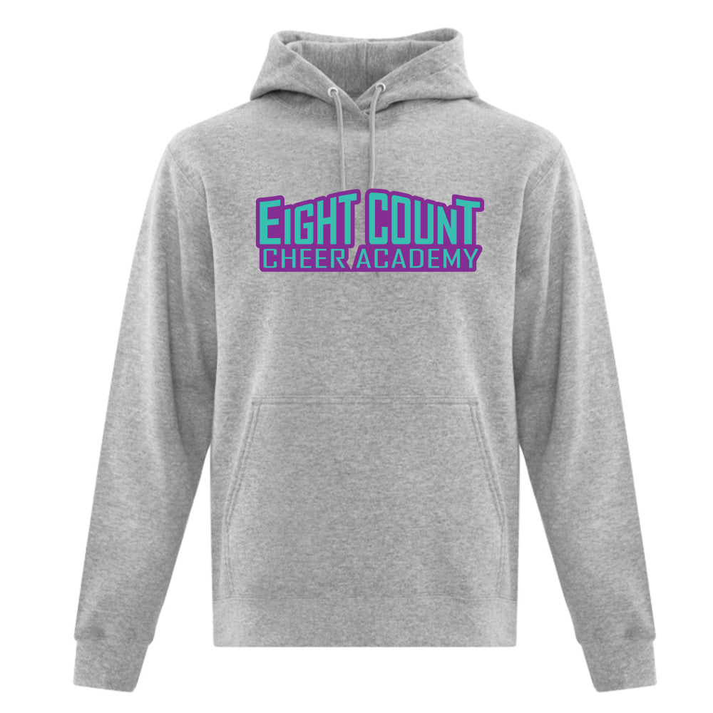 Eight Count Cheer Adult Fleece Hooded Sweatshirt