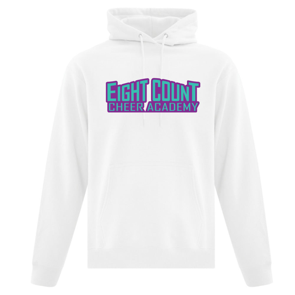 Eight Count Cheer Adult Fleece Hooded Sweatshirt