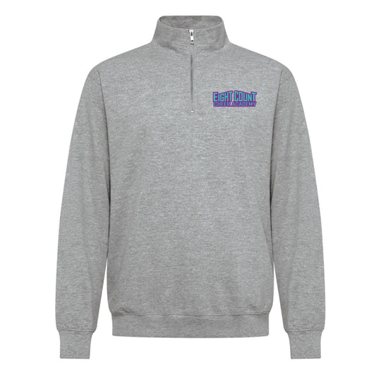 Eight Count Cheer Adult Fleece 1/4 Zip Sweatshirt