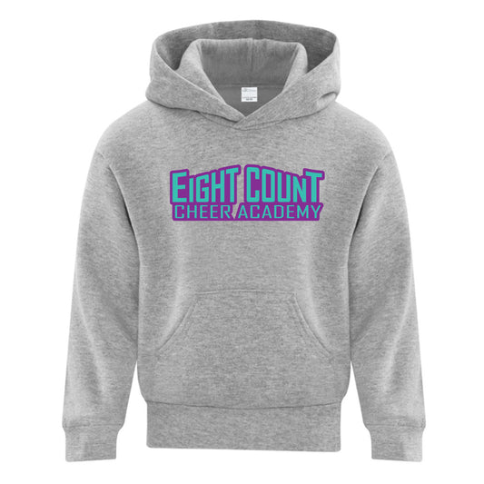 Eight Count Cheer Youth Fleece Hooded Sweatshirt