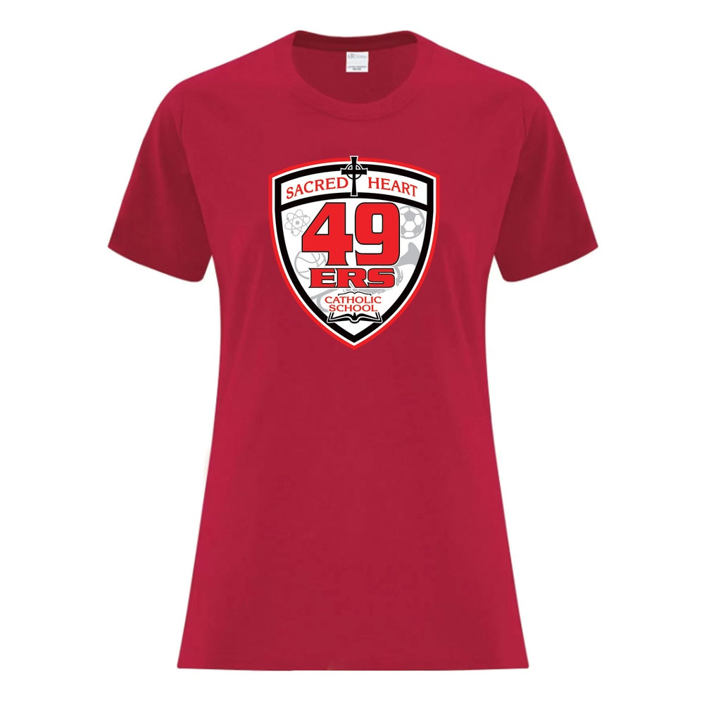 Sacred Heart Ladies' Everyday Cotton T-Shirt