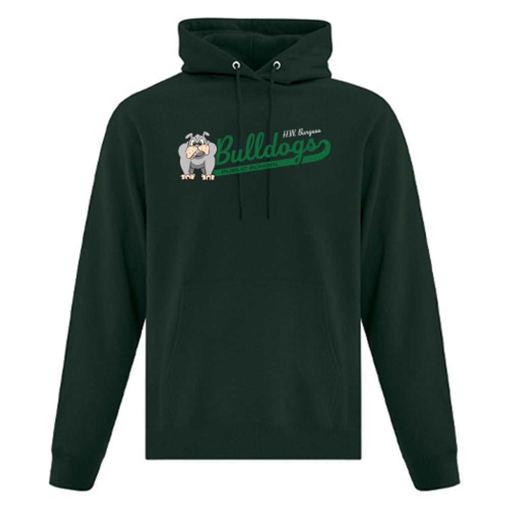 H.W. Burgess Adult Everyday Fleece Hooded Sweatshirt