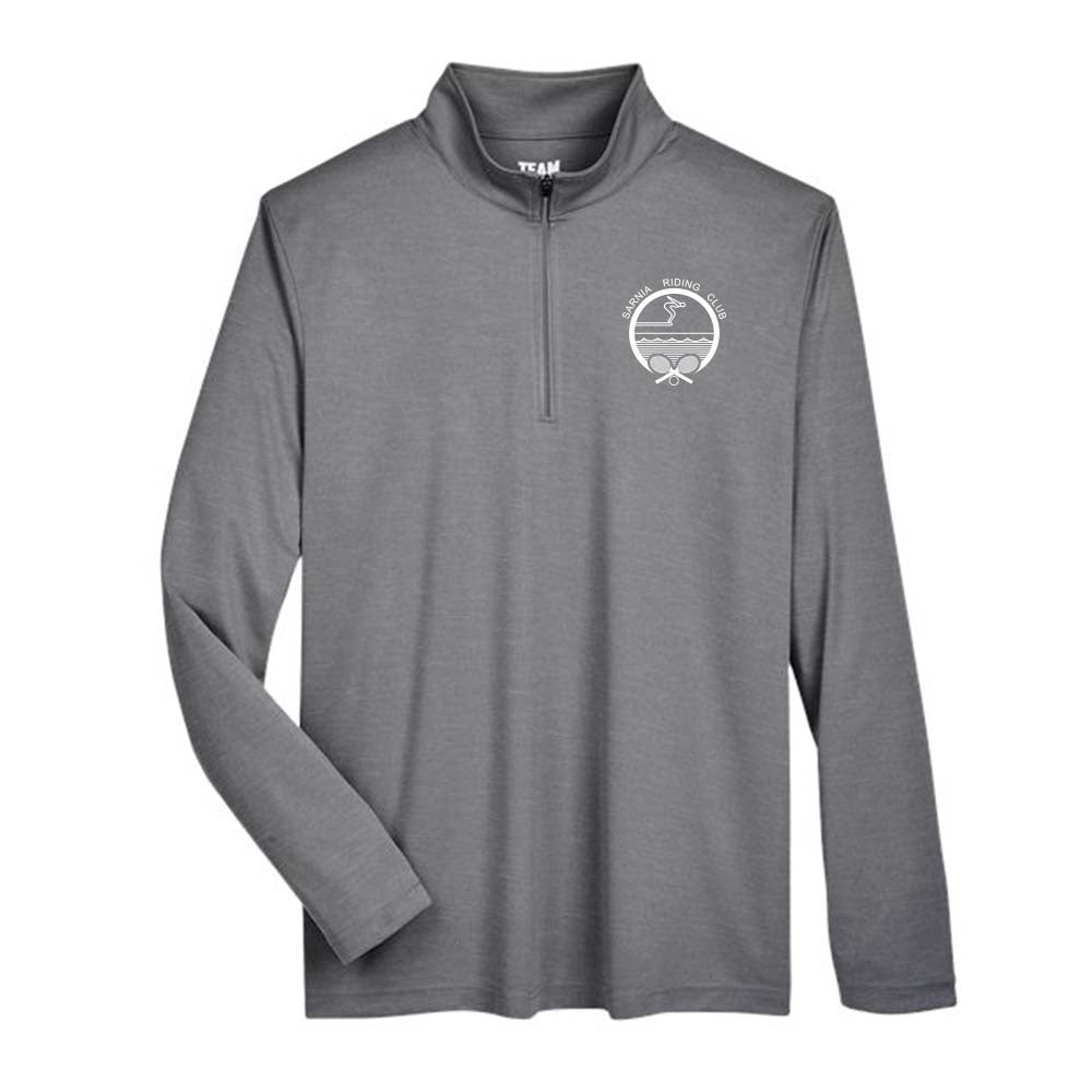 Sarnia Riding Club Adult Zone Sonic Heather Performance Quarter-Zip Pullover