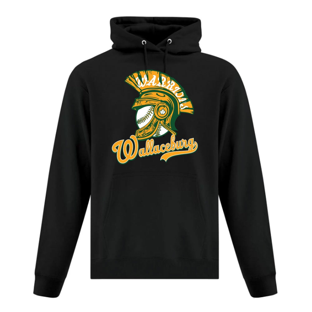 Wallaceburg Minor Baseball Adult Everyday Fleece Hooded Sweatshirt