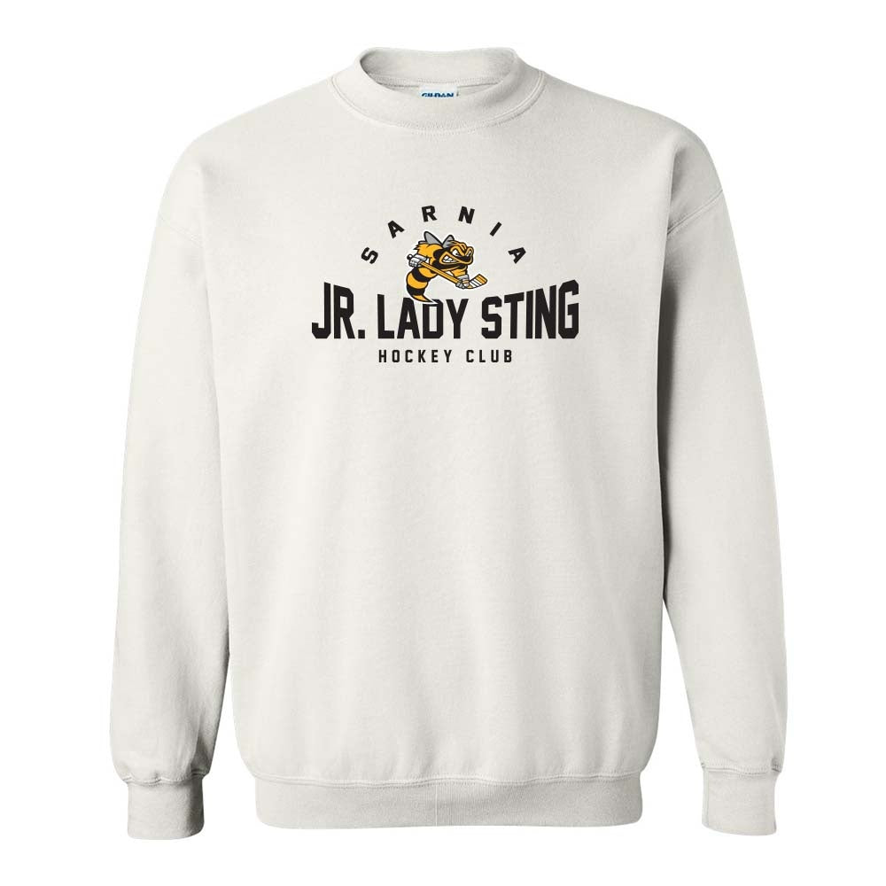 Jr Lady Sting Adult Heavy Blend Crewneck Sweatshirt