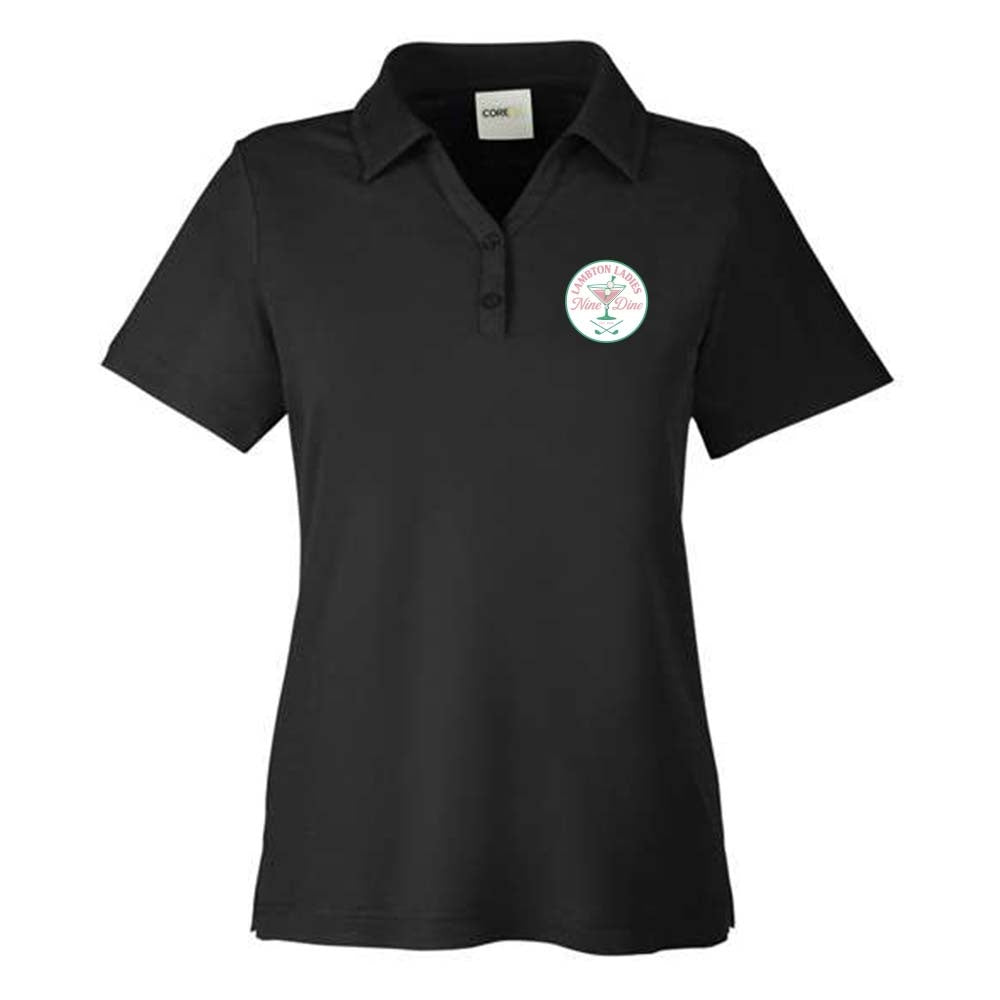 Lambton Ladies 9 & Dine Ladies' Fusion ChromaSoft Pique Polo