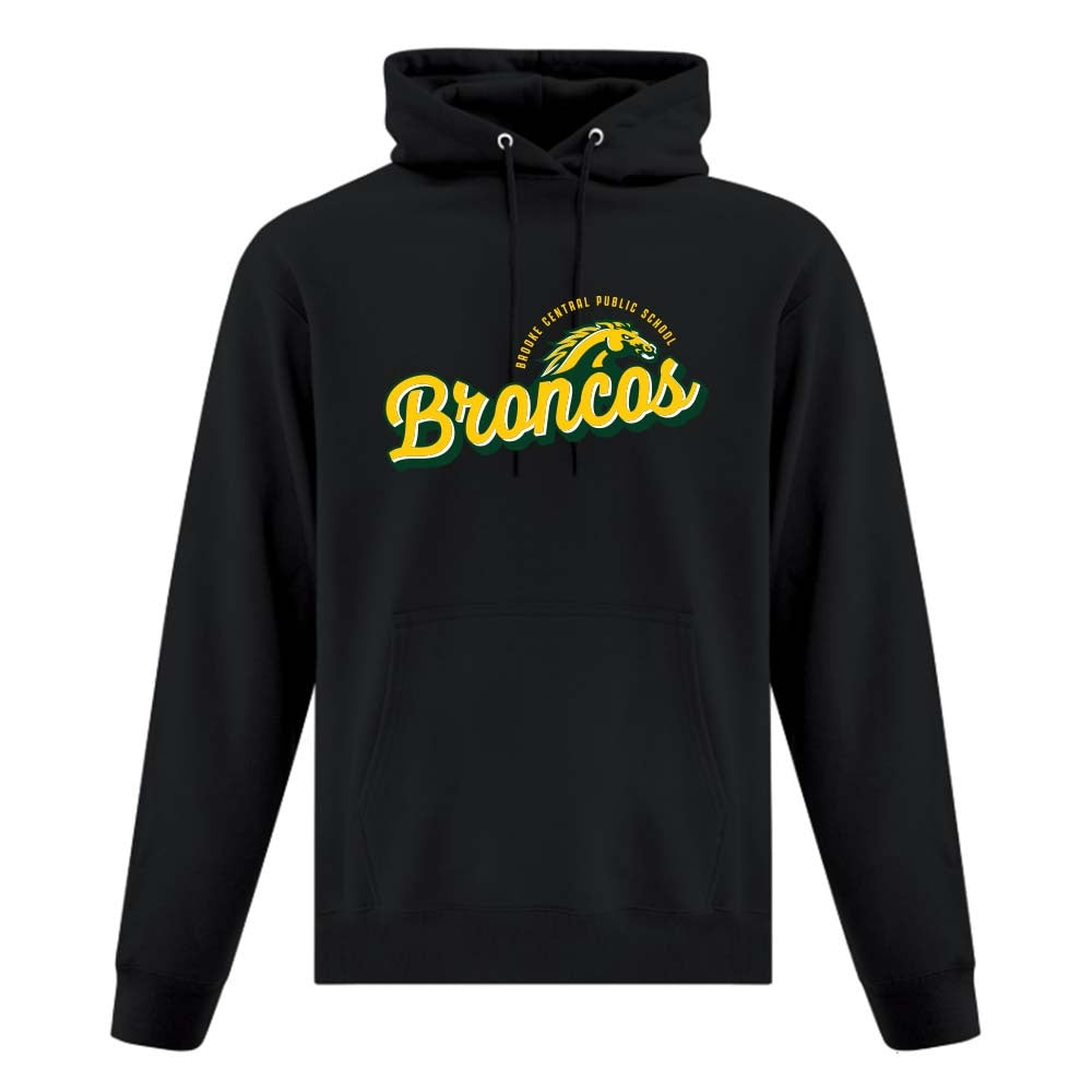 Brooke Central Adult Fleece Hooded Sweatshirt