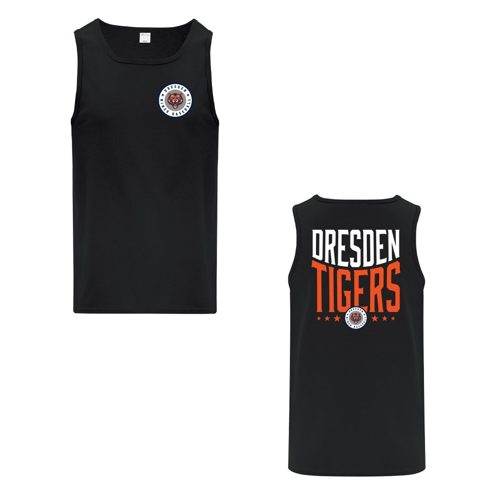 Dresden Minor Baseball Adult Cotton Tank Top