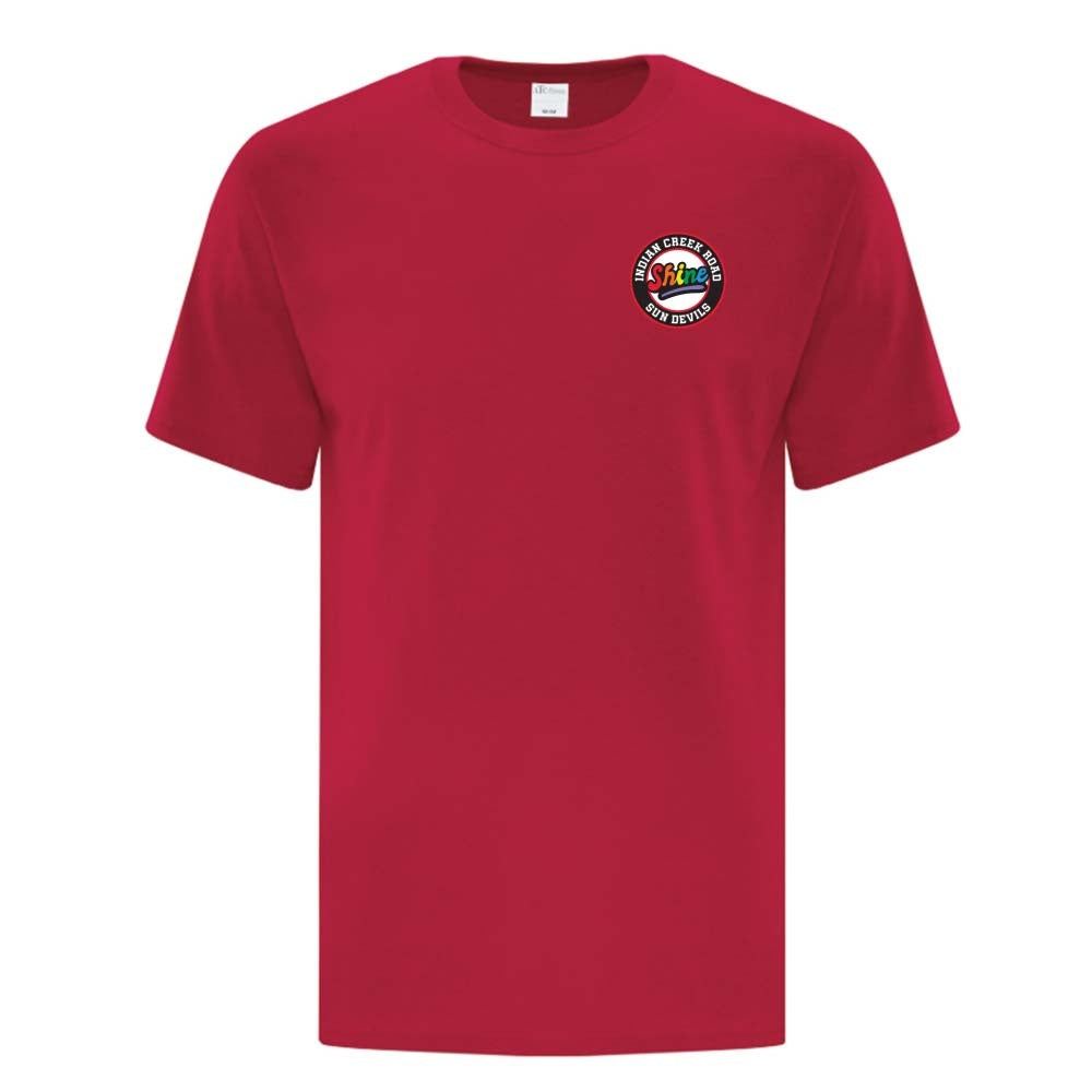 Indian Creek Road Adult Cotton T-Shirt