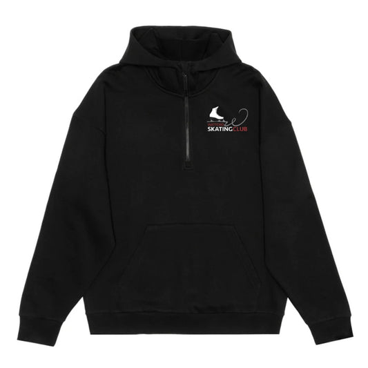 Watford Skating Club Adult Drop Shoulder 1/2 Zip Hoodie