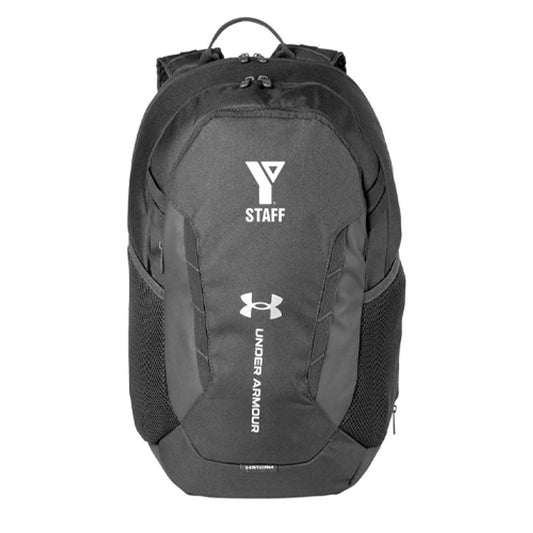 YMCA Staff Under Armour Hustle 6.0 Team Backpack