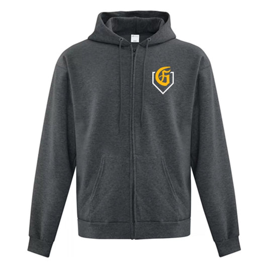Corunna Giants Adult Everyday Fleece Full Zip Hooded Sweatshirt