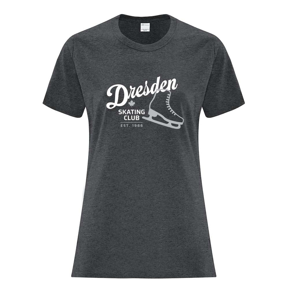 Dresden Skating Club Ladies' Cotton T-Shirt