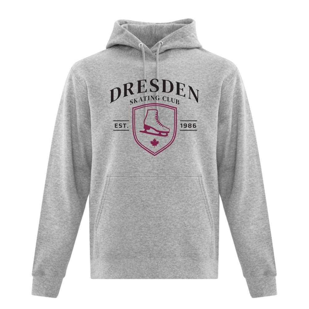 Dresden Skating Club Adult Fleece Hooded Sweatshirt