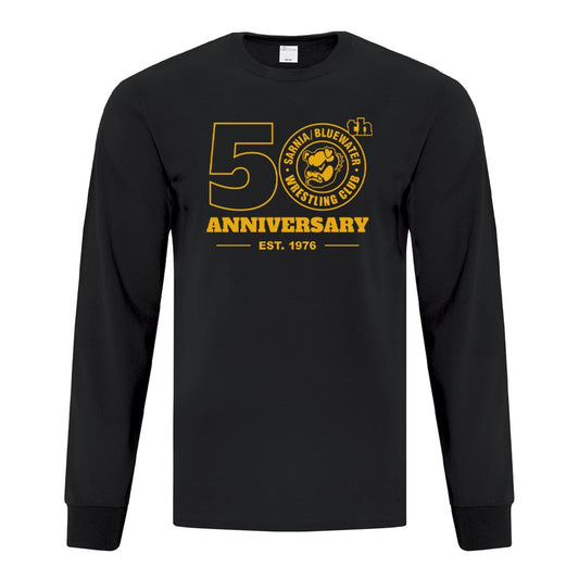 Sarnia Bluewater Wrestling Adult Cotton Long Sleeve