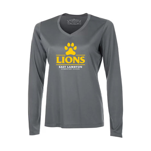 East Lambton Ladies' Pro Team Long Sleeve V-Neck T-Shirt