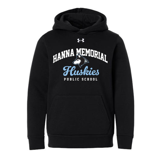Hanna Memorial Youth Under Armour Team Icon Fleece Hooded Sweatshirt