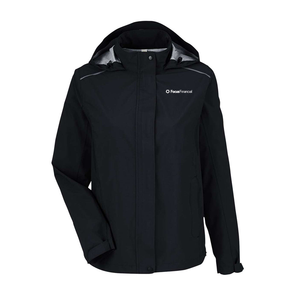 Focus Financial Ladies' Packable Rain Jacket