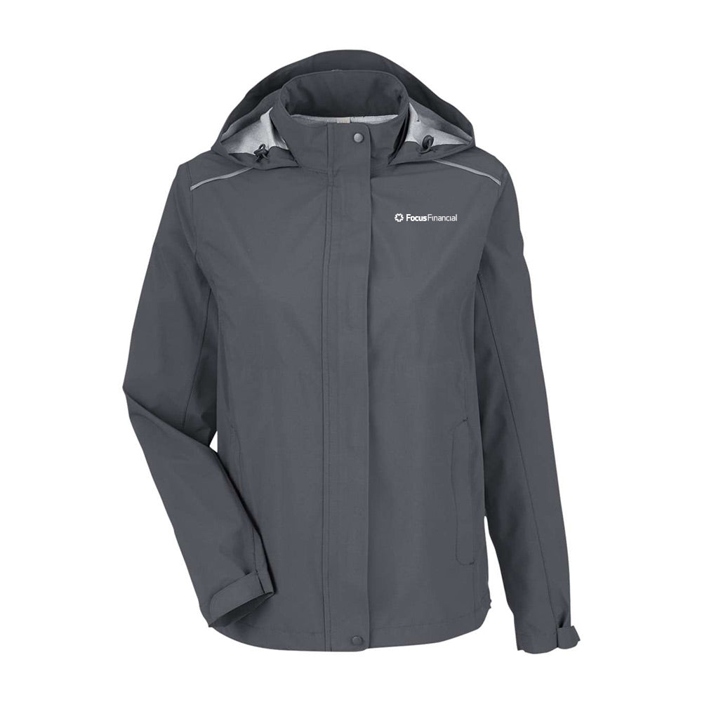 Focus Financial Ladies' Packable Rain Jacket