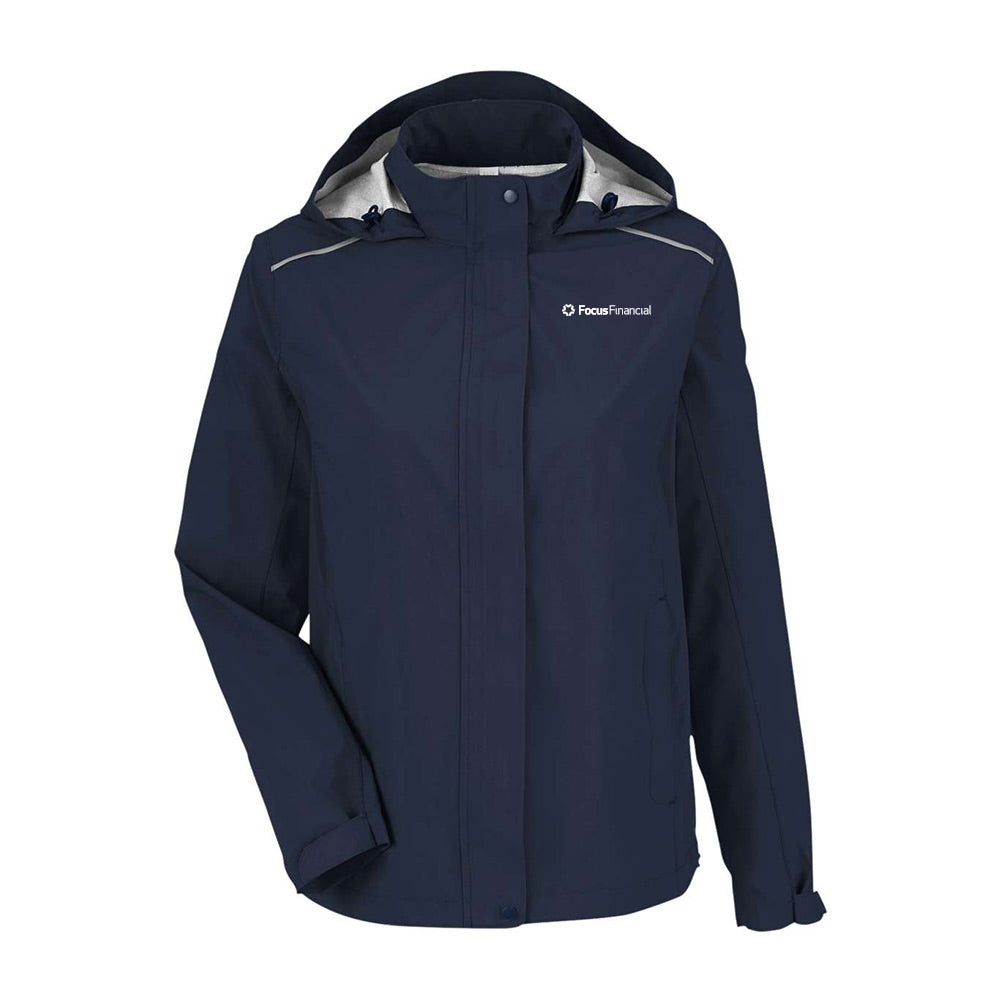 Focus Financial Ladies' Packable Rain Jacket