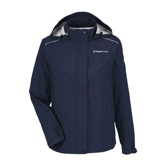 Focus Financial Ladies' Packable Rain Jacket