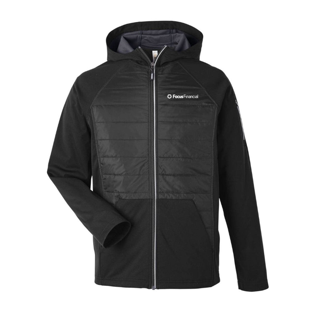 Focus Financial Adult Techno Lite Hybrid Hooded Jacket