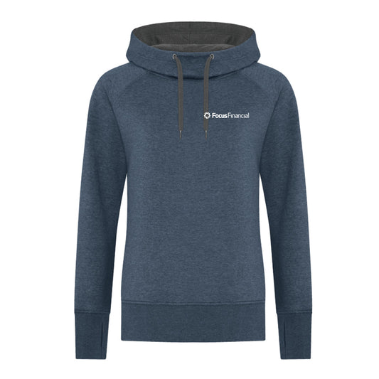Focus Financial Ladies' Vintage Hooded Sweatshirt