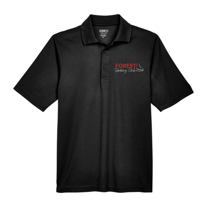 Forest Skating Club Adult Performance Piqué Polo
