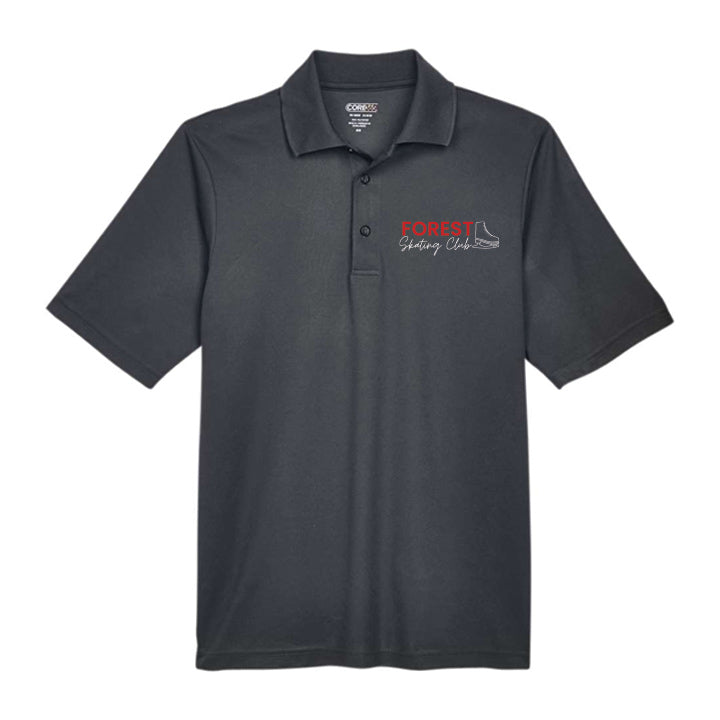 Forest Skating Club Adult Performance Piqué Polo