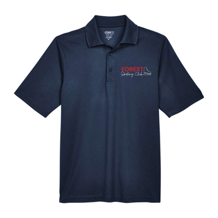 Forest Skating Club Adult Performance Piqué Polo