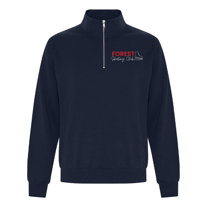 Forest Skating Club Adult Everyday Fleece 1/4 Zip Sweatshirt