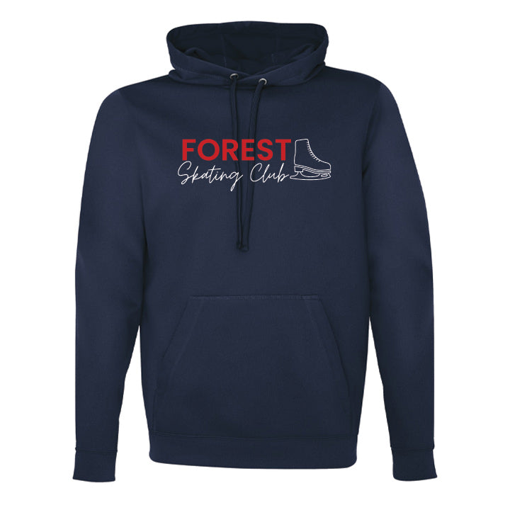 Forest Skating Club Adult Game Day Fleece Hooded Sweatshirt