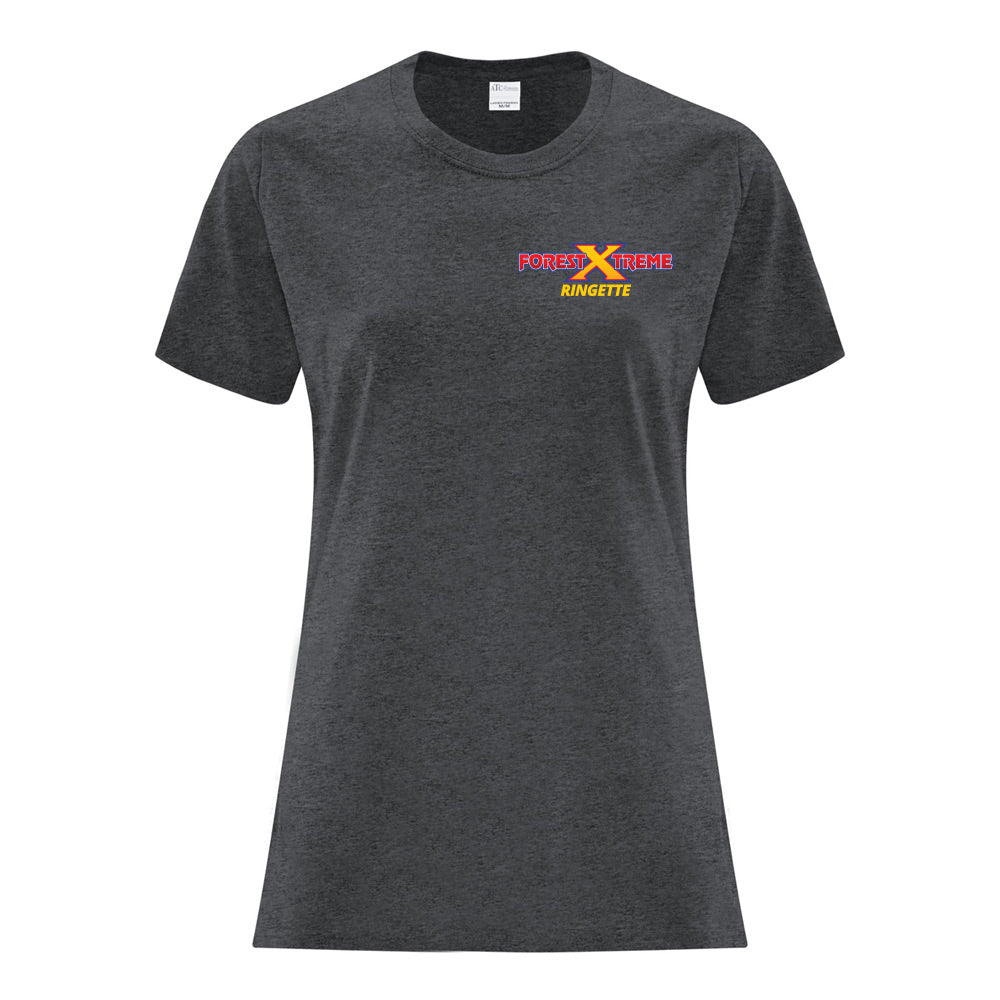 Forest Xtreme Ringette Ladies' Cotton T-Shirt
