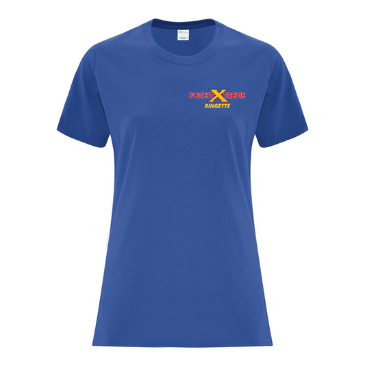Forest Xtreme Ringette Ladies' Cotton T-Shirt