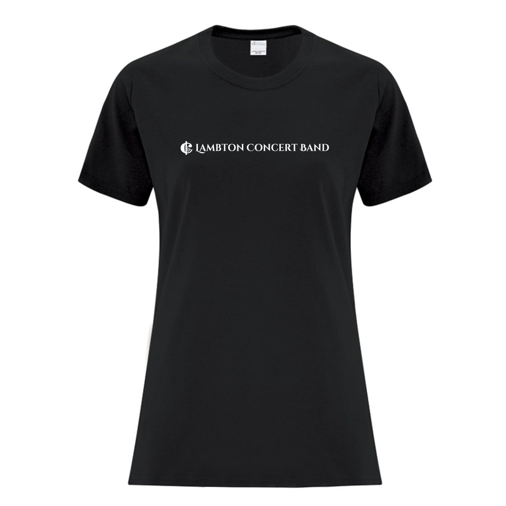 Lambton Concert Band Ladies' Cotton T-Shirt