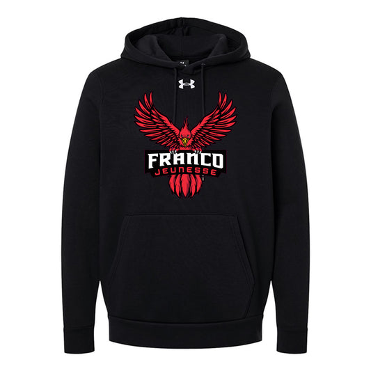 Franco-Jeunesse Adult Under Armour Team Icon Fleece Hooded Sweatshirt