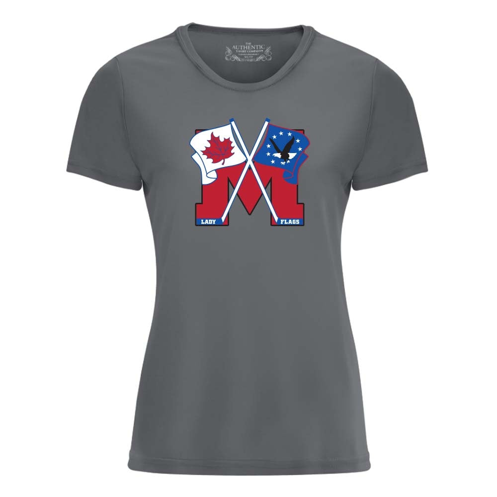 Mooretown Lady Flags Ladies' Pro Team T-Shirt