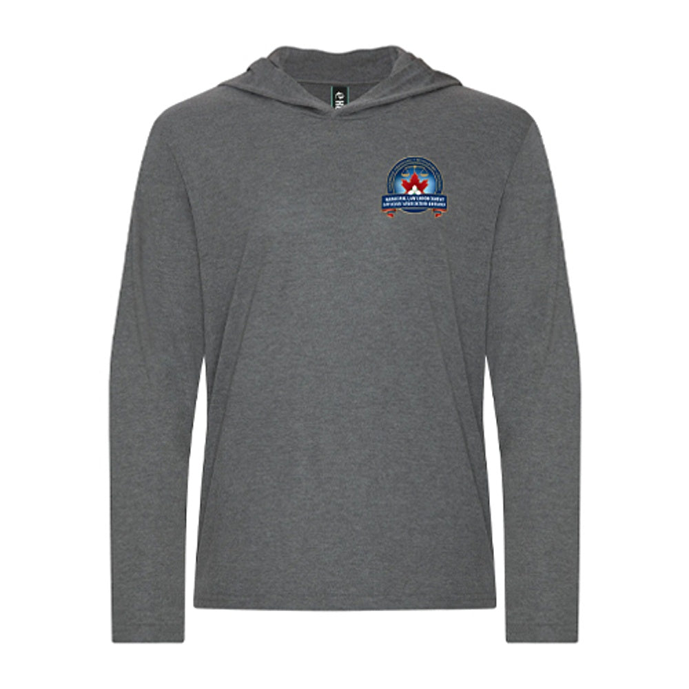 MLEOA of Ontario Adult KOI Element Triblend Long Sleeve Hooded Tee