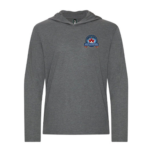 MLEOA of Ontario Adult KOI Element Triblend Long Sleeve Hooded Tee