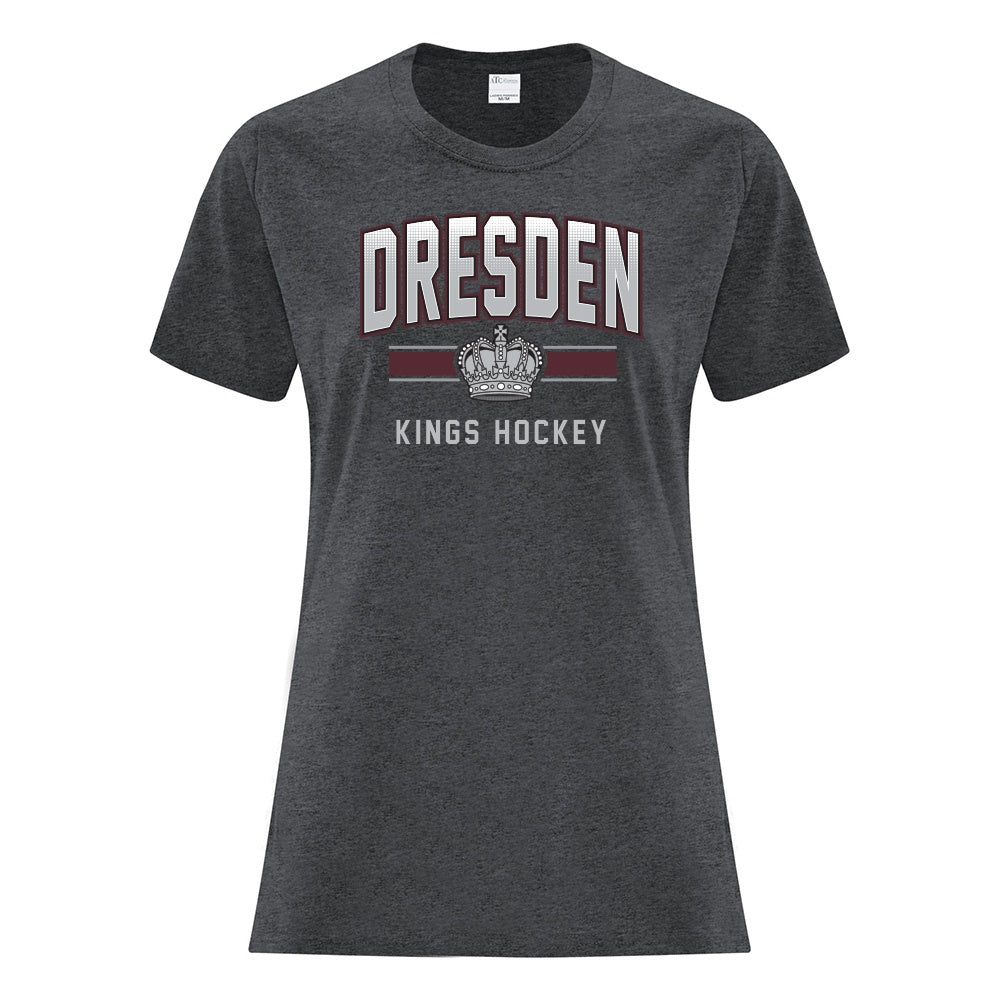 Dresden Jr Kings Ladies' Cotton T-Shirt